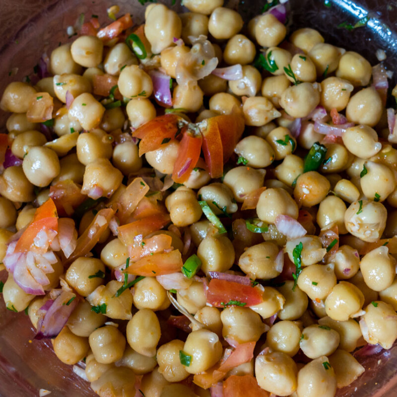 Kabuli Chana Salad