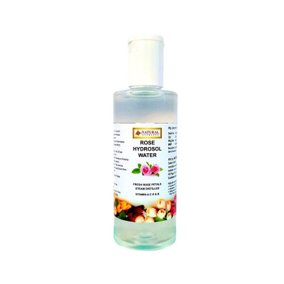 Rose Water Pure - Edible (Distilled) - 30ml